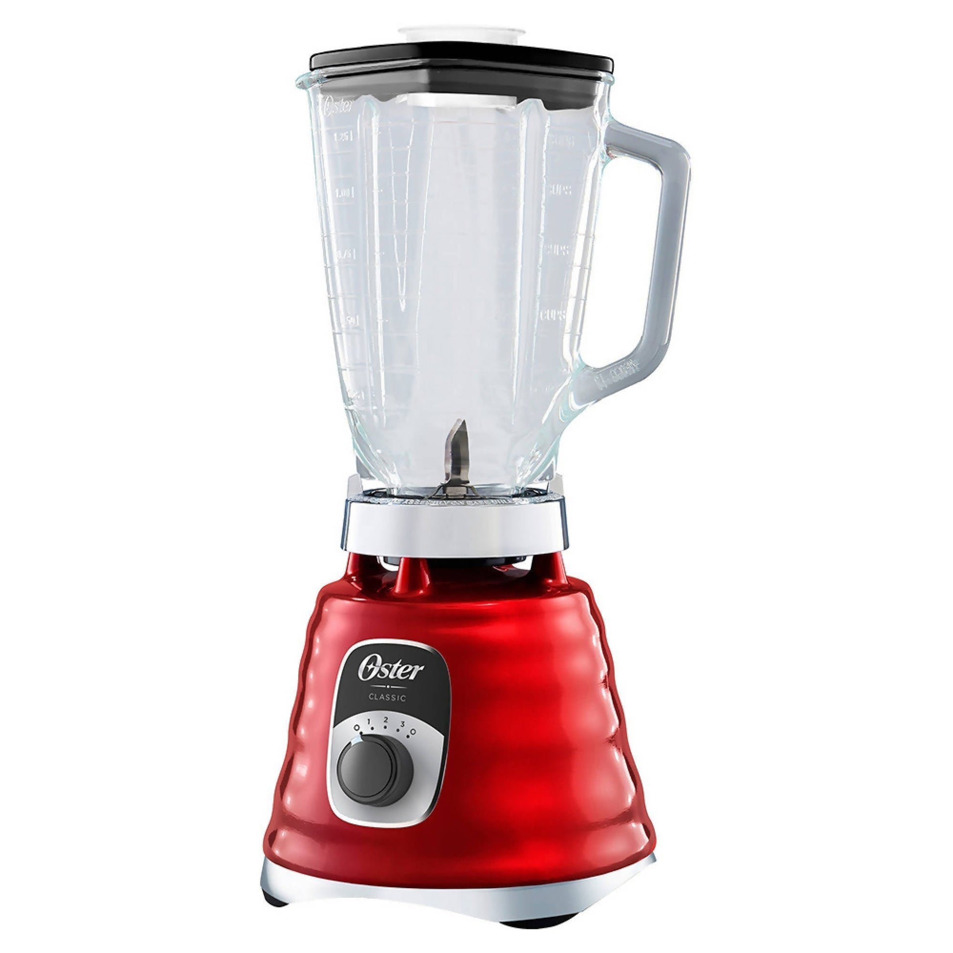 Licuadora Clásica Perilla Ergonómica 3 Velocidades Oster3#Rojo