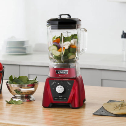 Licuadora Xpert Series Control Textura + Vaso Blend N Go Oster6#Rojo
