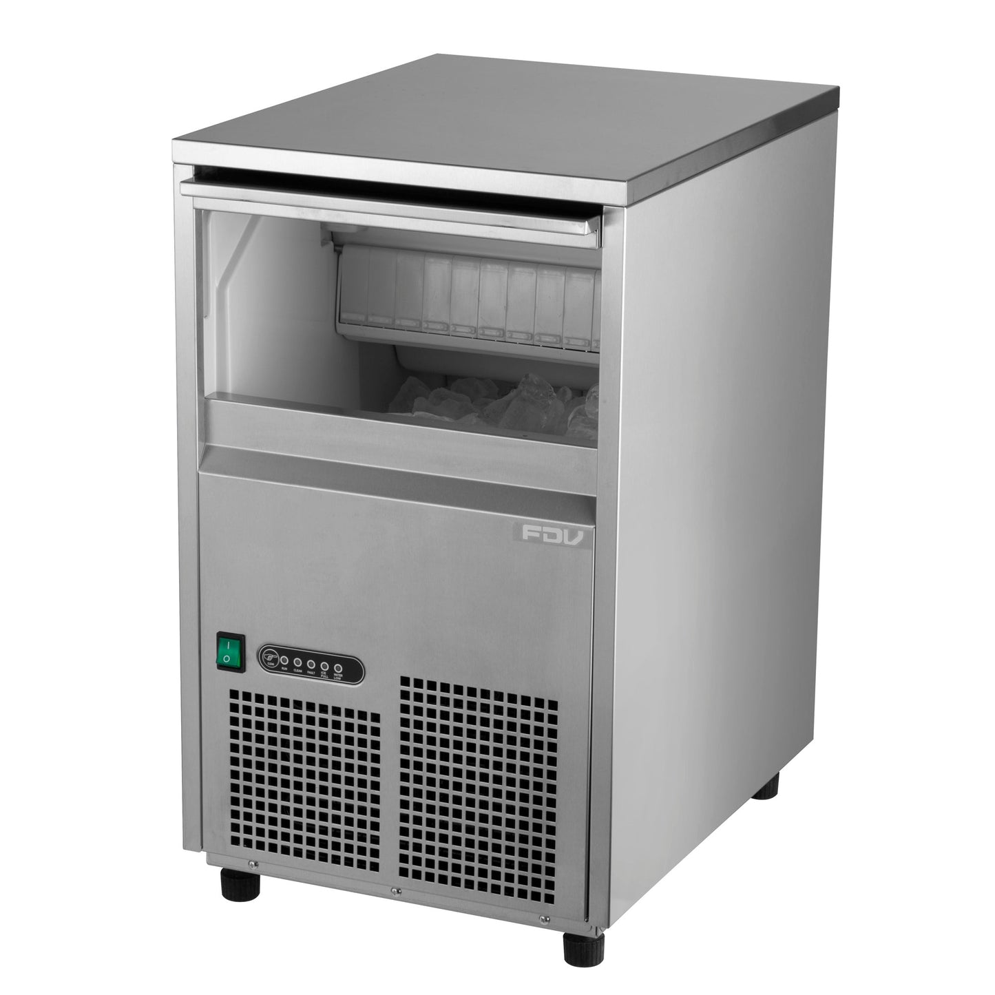 Máquina de Hielo 22 kg al Día Icemaker FDV - Caja Dañada-Máquinas de Hielo