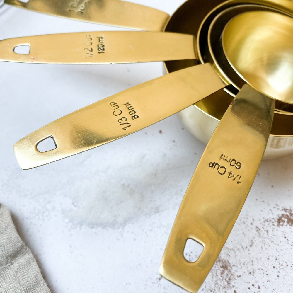 Set Medidores Repostería2#Dorado