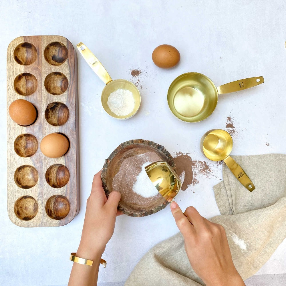 Set Medidores Repostería3#Dorado