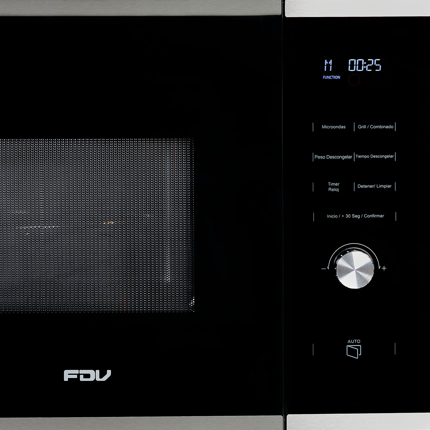 Microondas Black Pro 25 Lts FDV - Caja Dañada-Microondas Empotrados