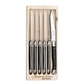Set 6 Cuchillos Carne1#Negro