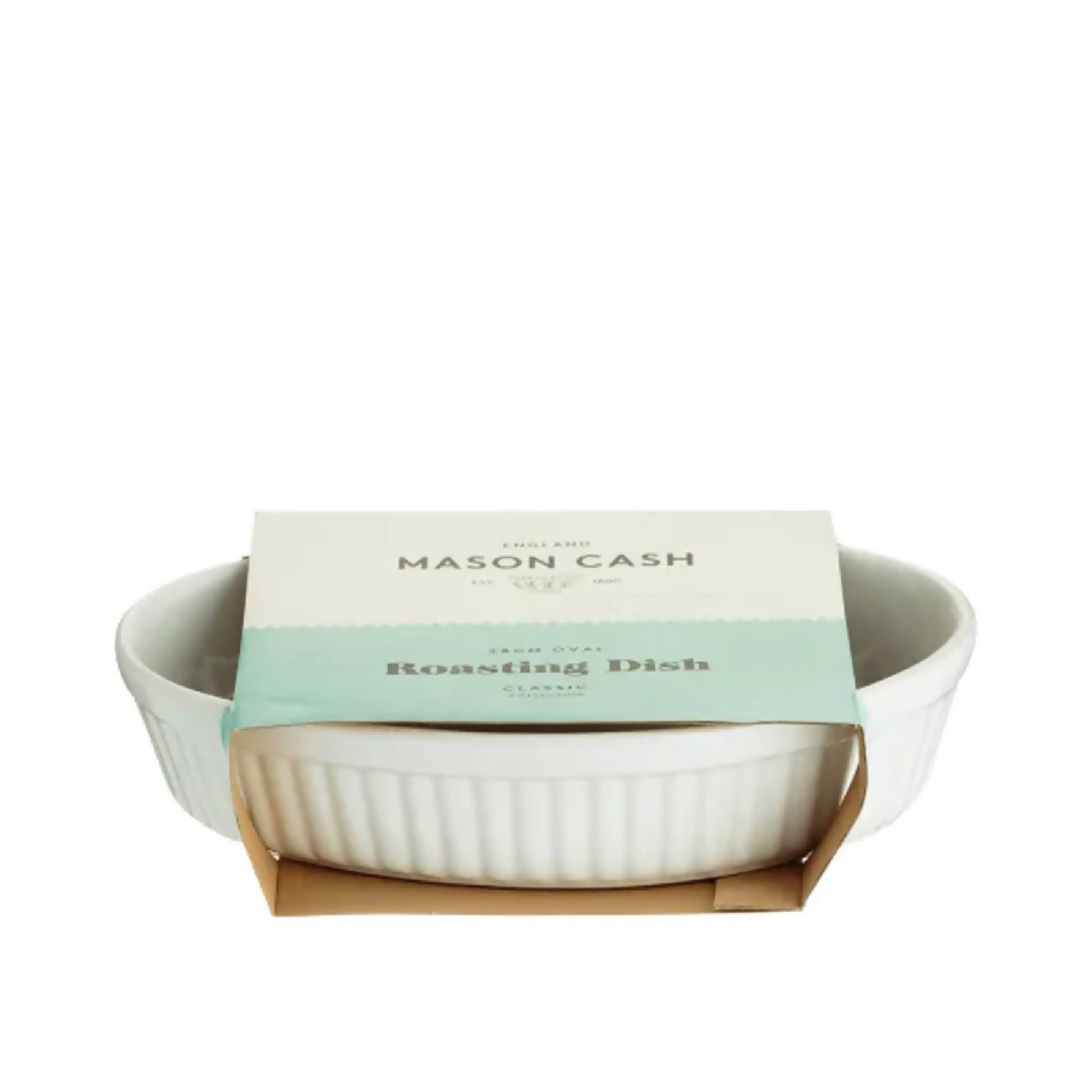 Fuente Classic Collection Ovalada 28 cms Mason Cash2#Blanco