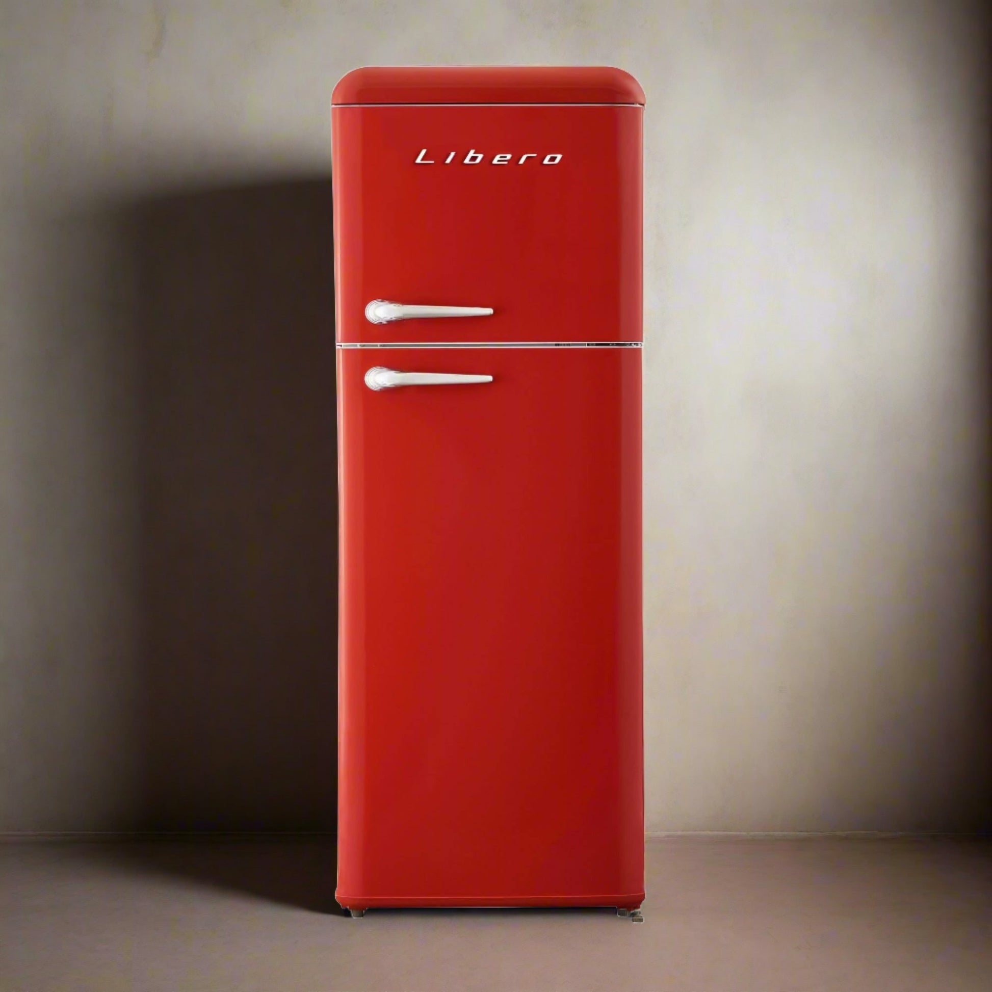 Refrigerador Retro 203L LRT-210DFRR1#Rojo