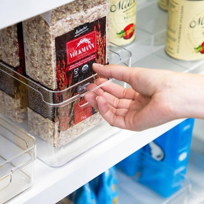 Organizador de Despensa Clear 30 x 15 x 13 cm Ou3#Sin color