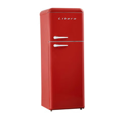 Refrigerador Retro 203L LRT-210DFRR2#Rojo