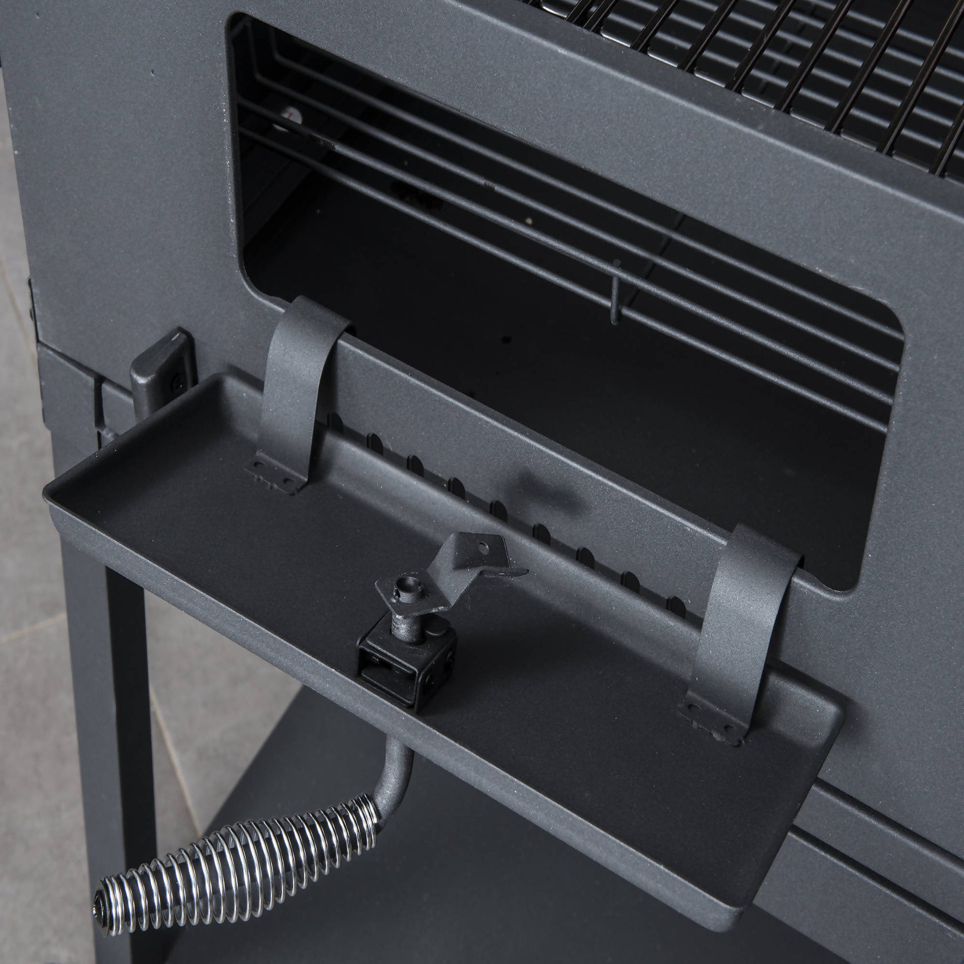 Parrilla Tennessee Carbón con Termómetro BBQ Grill10#Negro