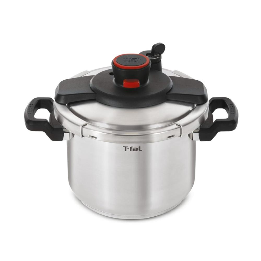 Olla A Presión Clipso Acero Inoxidable 7.5 Lts Tefal4#Acero