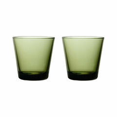 Set 2 Vasos Kartio 210 ml10#Verde oscuro