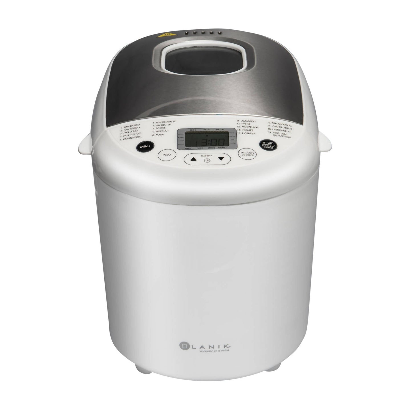 Maquina Para Hacer Pan Blanik4#Blanco