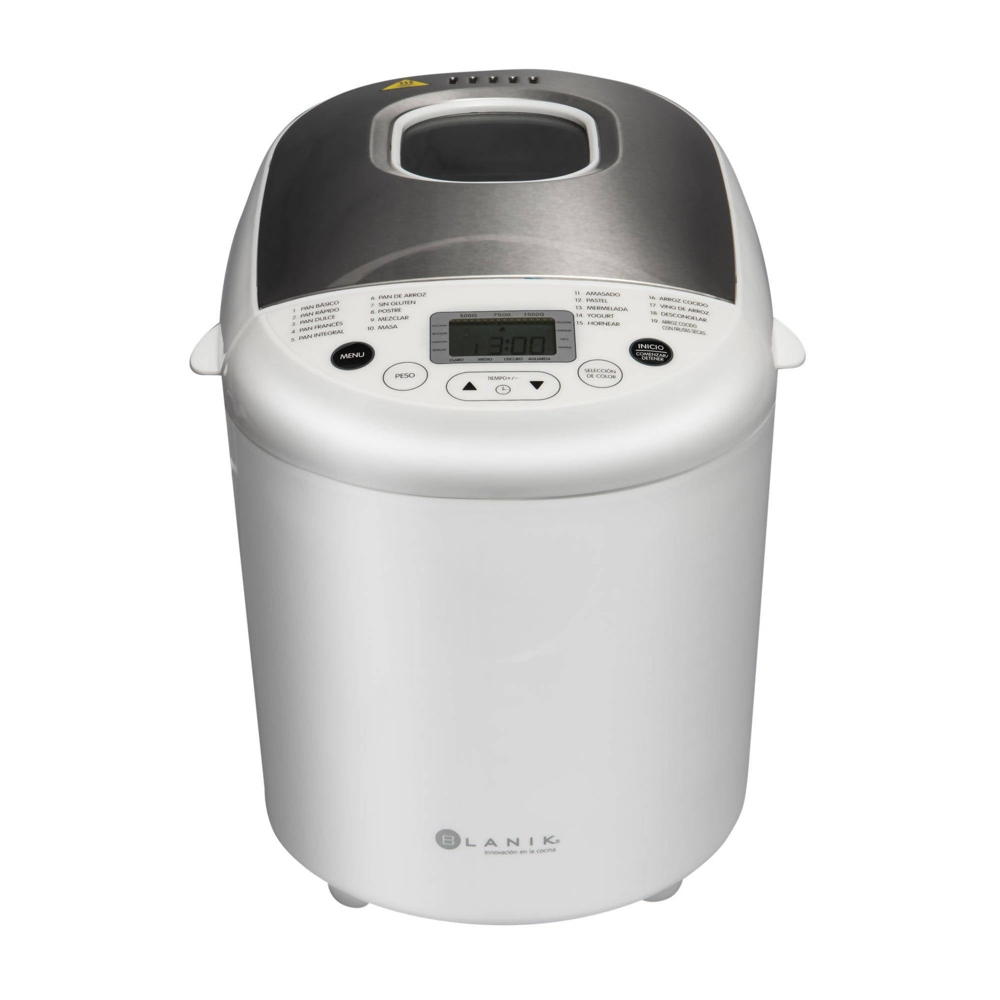 Maquina Para Hacer Pan Blanik4#Blanco