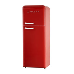 Refrigerador Retro 203L LRT-210DFRR3#Rojo