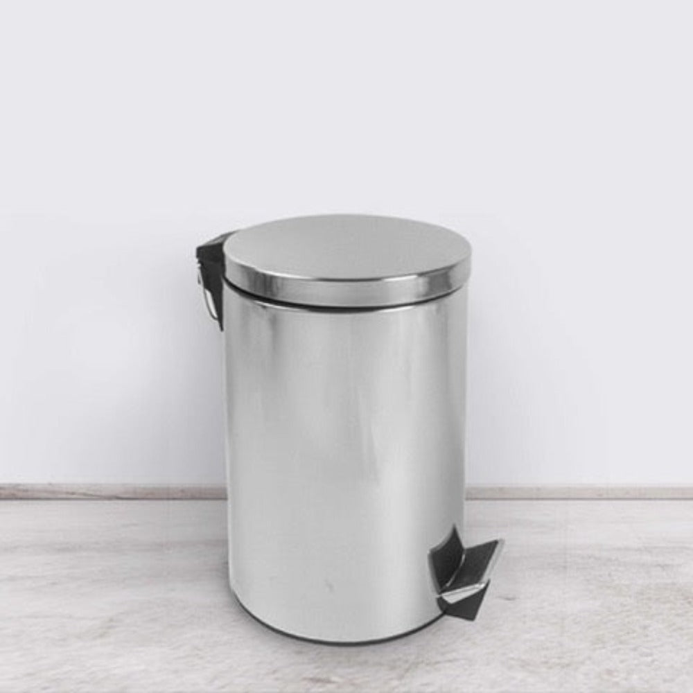 Papelero Inox 12 Lts Decoexpress1#Acero