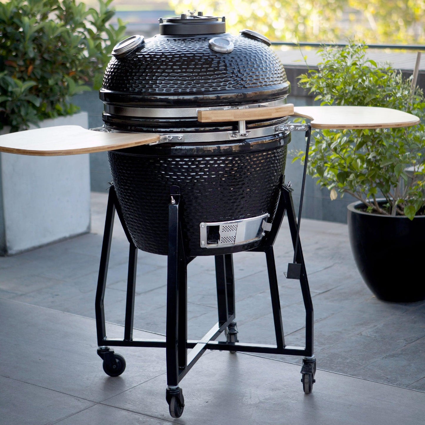 Parrilla Kamado Tokio Ahumador 56 cm FDV - Caja Dañada-Parrillas a Carbón