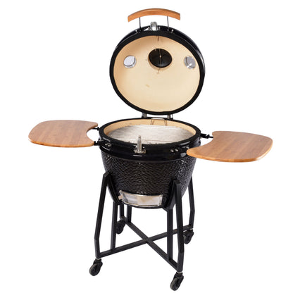 Parrilla Kamado Tokio Ahumador 56 cm FDV - Caja Dañada-Parrillas a Carbón