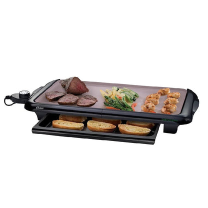 Parrilla Recubrimiento Bioceramic™ CKSTGRFM18W Oster2#Negro