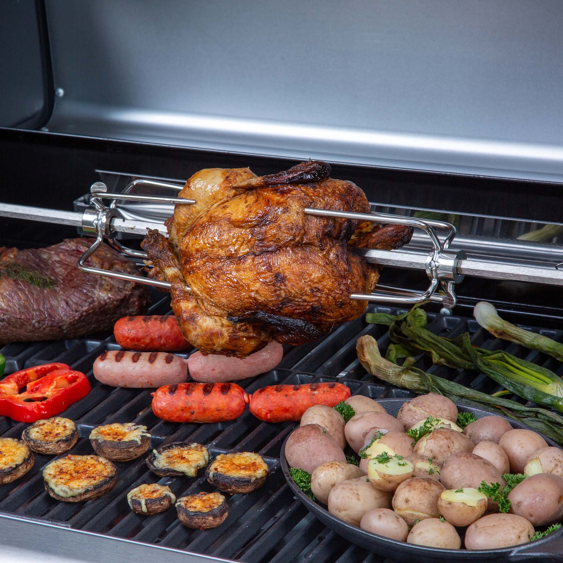Parrilla Select 5Q Gas Licuado FDV - Caja Dañada-Parrillas a Gas
