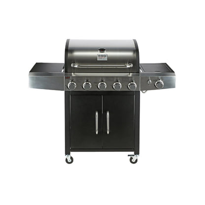 Parrilla Illinois 5 Quemadores + Quemador Lateral BBQ501GCQL BBQ Grill2#Negro