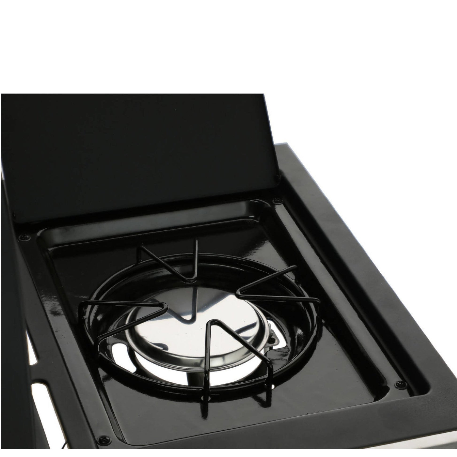 Parrilla Illinois 5 Quemadores + Quemador Lateral BBQ501GCQL BBQ Grill3#Negro