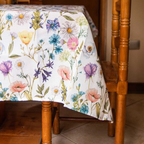 Set 2 Manteles Antimanchas Eucalipto y Primavera 160x Decoexpress3#Multicolor