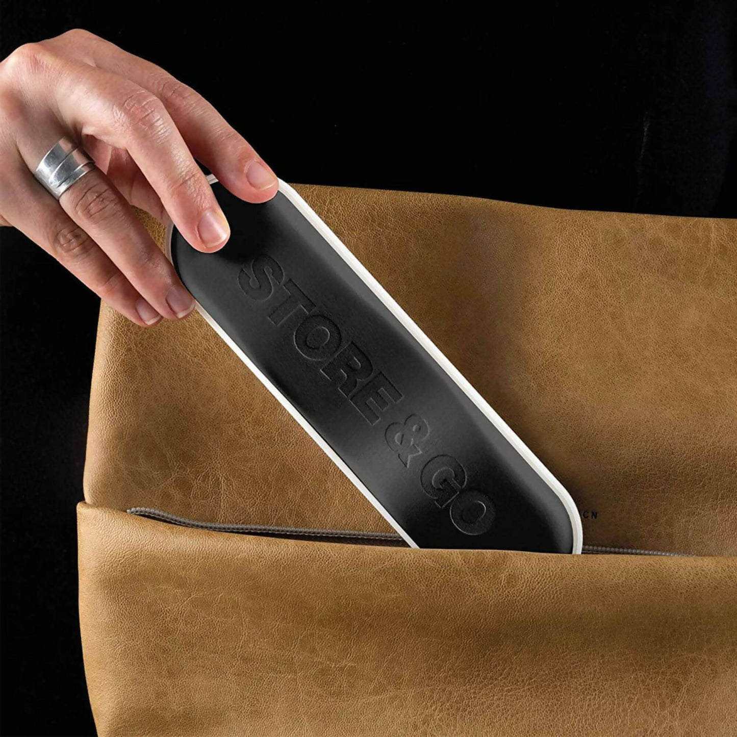 Lunch Box Con Cubiertos9#Blanco