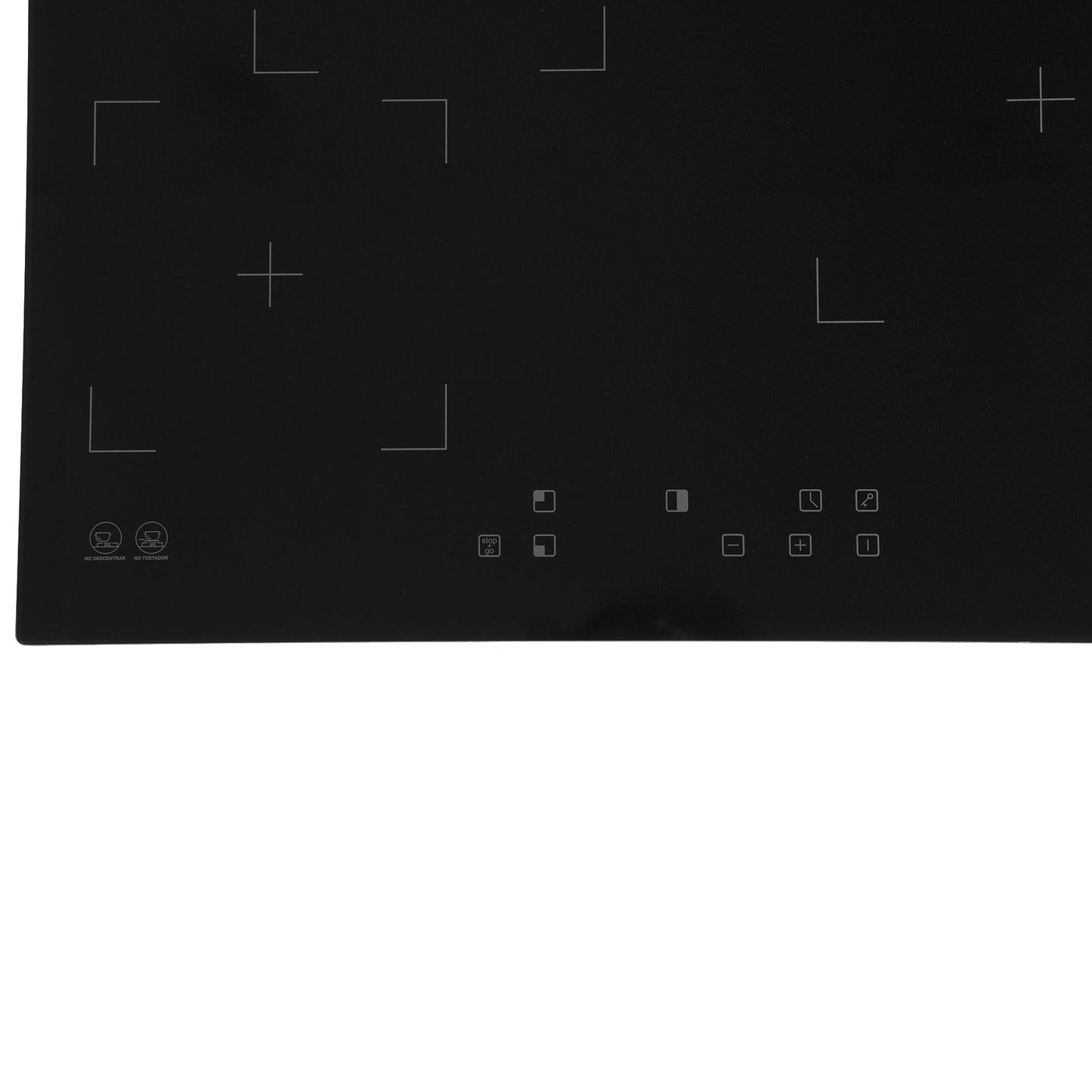 Repuesto Encimera Vitro 3 Black Cubierta-Kitchen Center