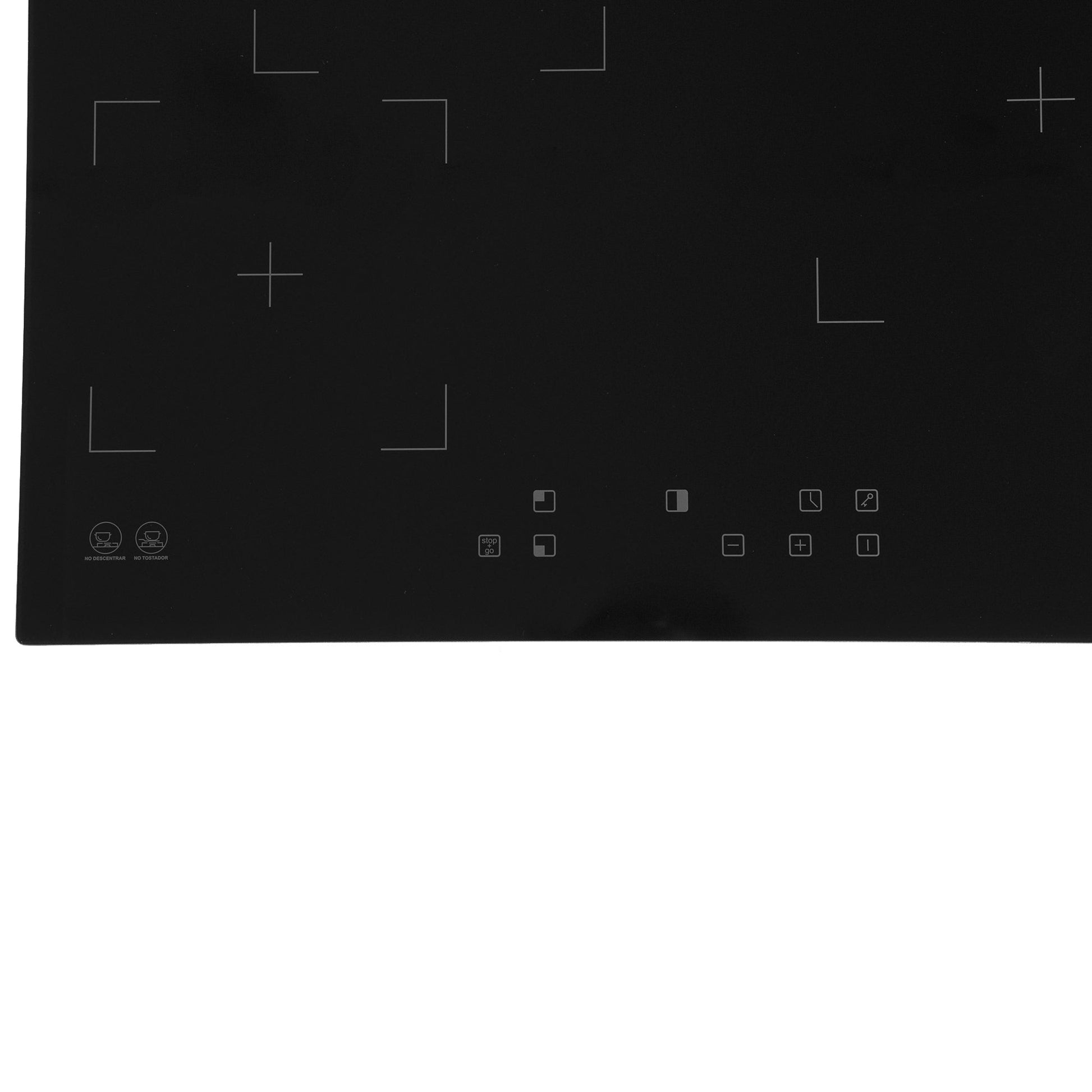 Repuesto Encimera Vitro 3 Black Cubierta-Kitchen Center