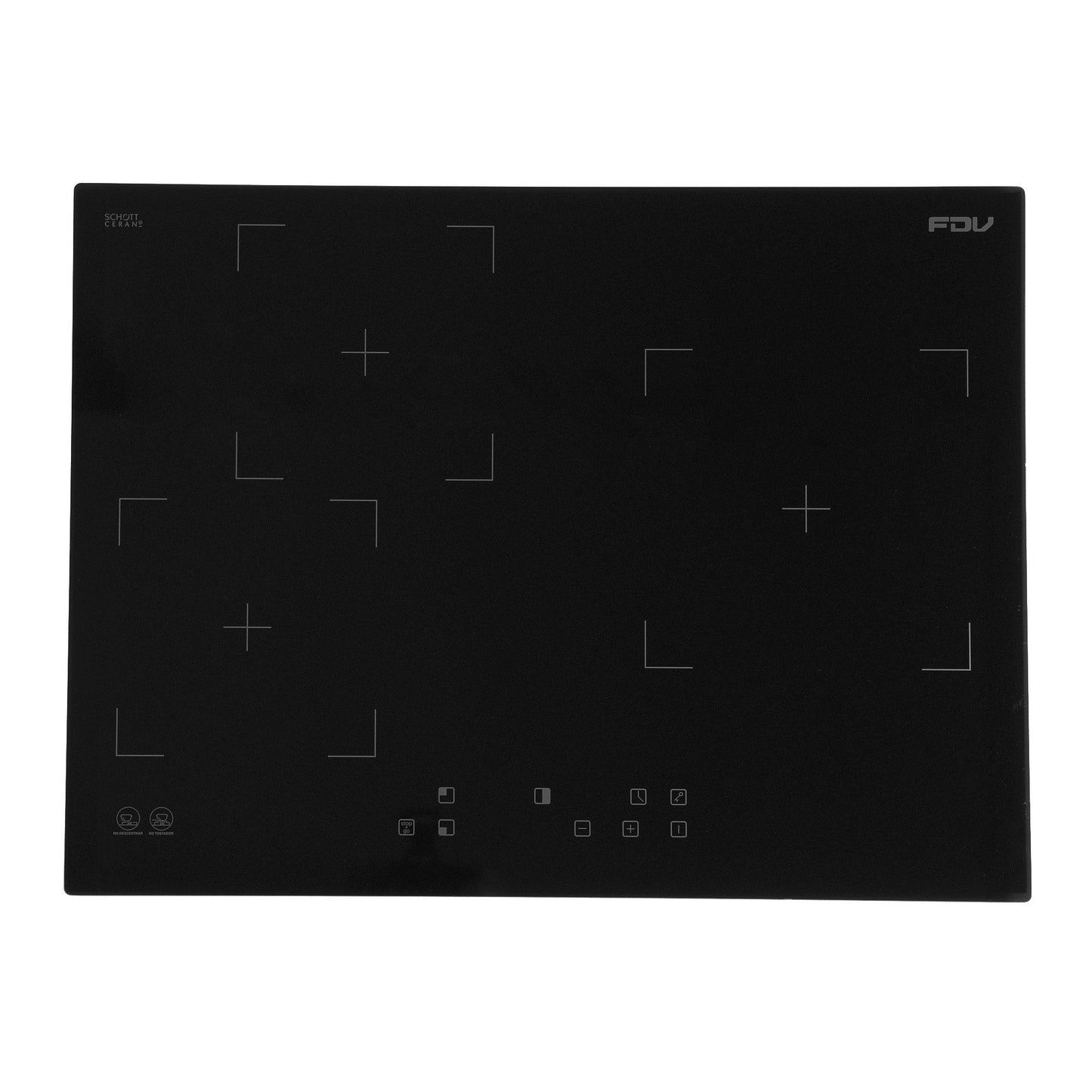 Repuesto Encimera Vitro 3 Black Cubierta-Kitchen Center