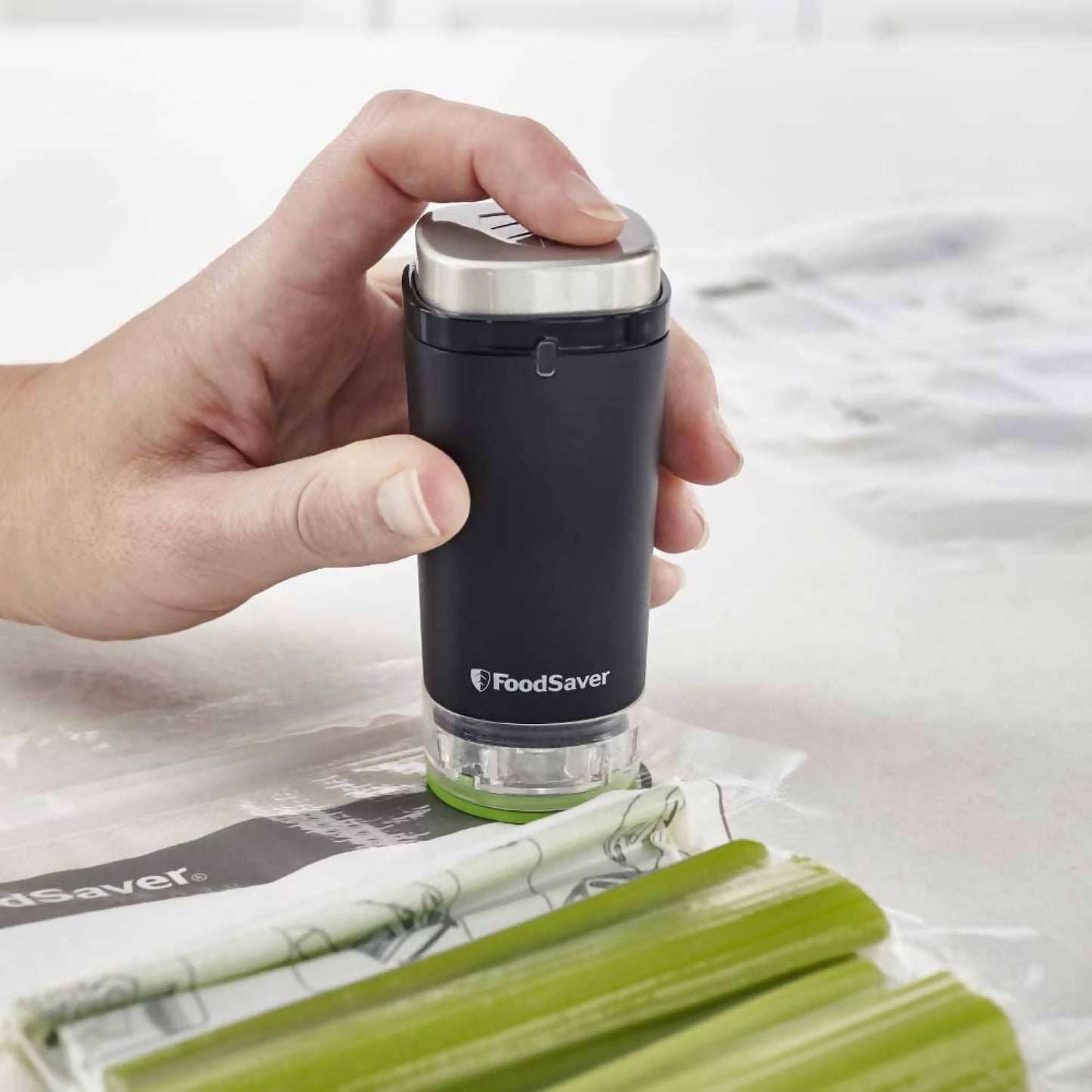 Sellador Vacío Inalámbrico Manual VS1199X Food Saver1#Negro