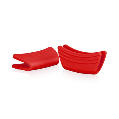 Set 2 protectores silicona p/asas Le Creuset3#Rojo