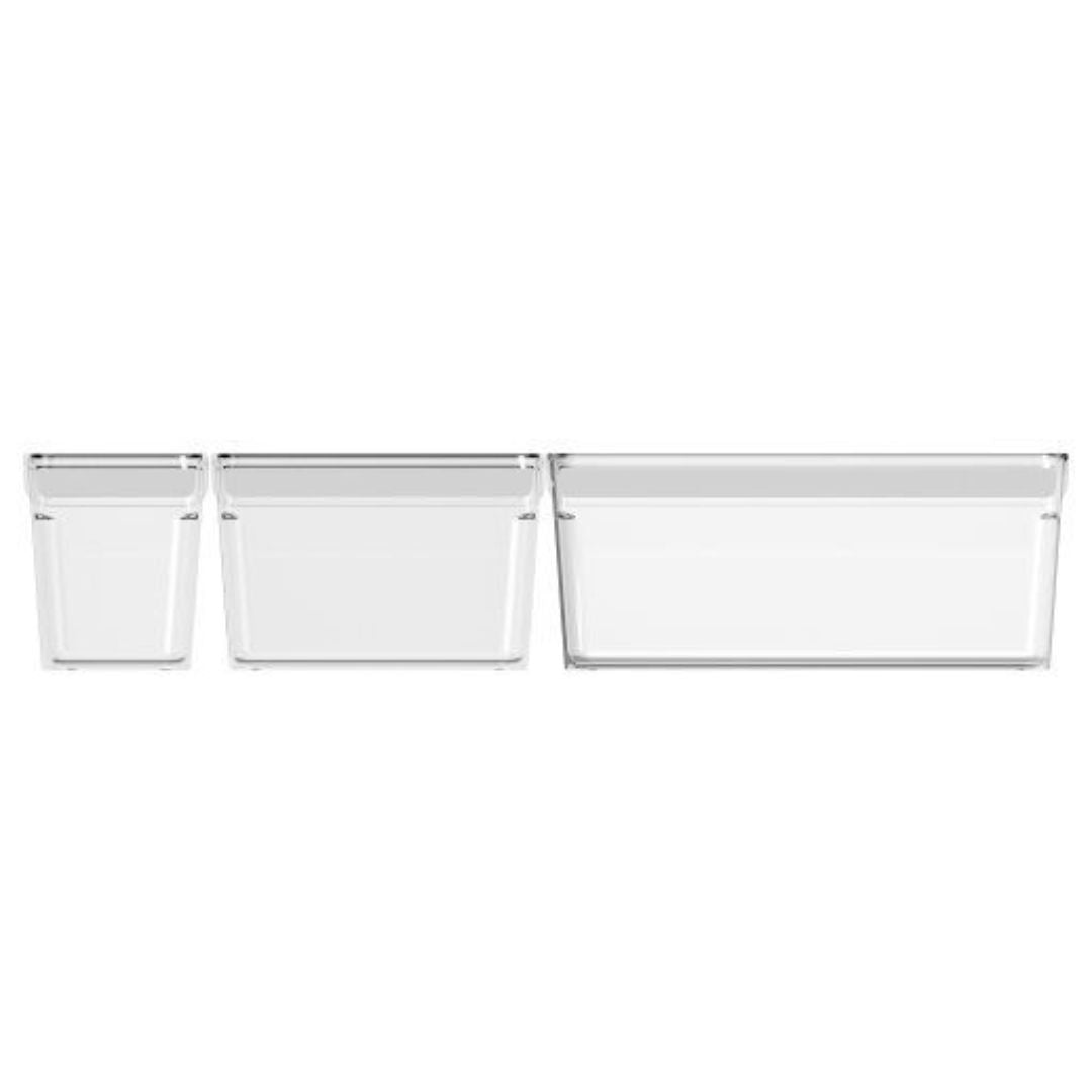 Set 3 Organizadores Refrigerador Rotho5#Sin color