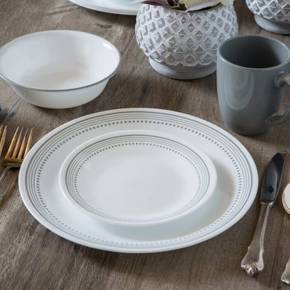 Set De Vajilla Classic Mystic Gray 16 Pzs Corelle2#Gris