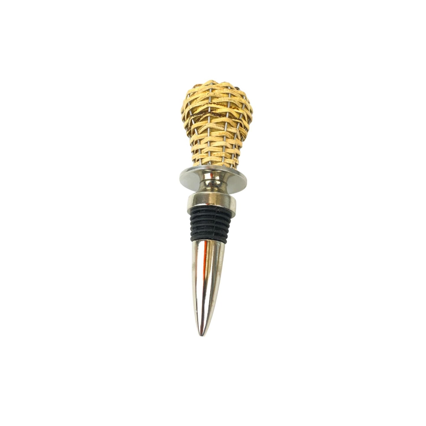 Tapa Botella Rattan2#Natural