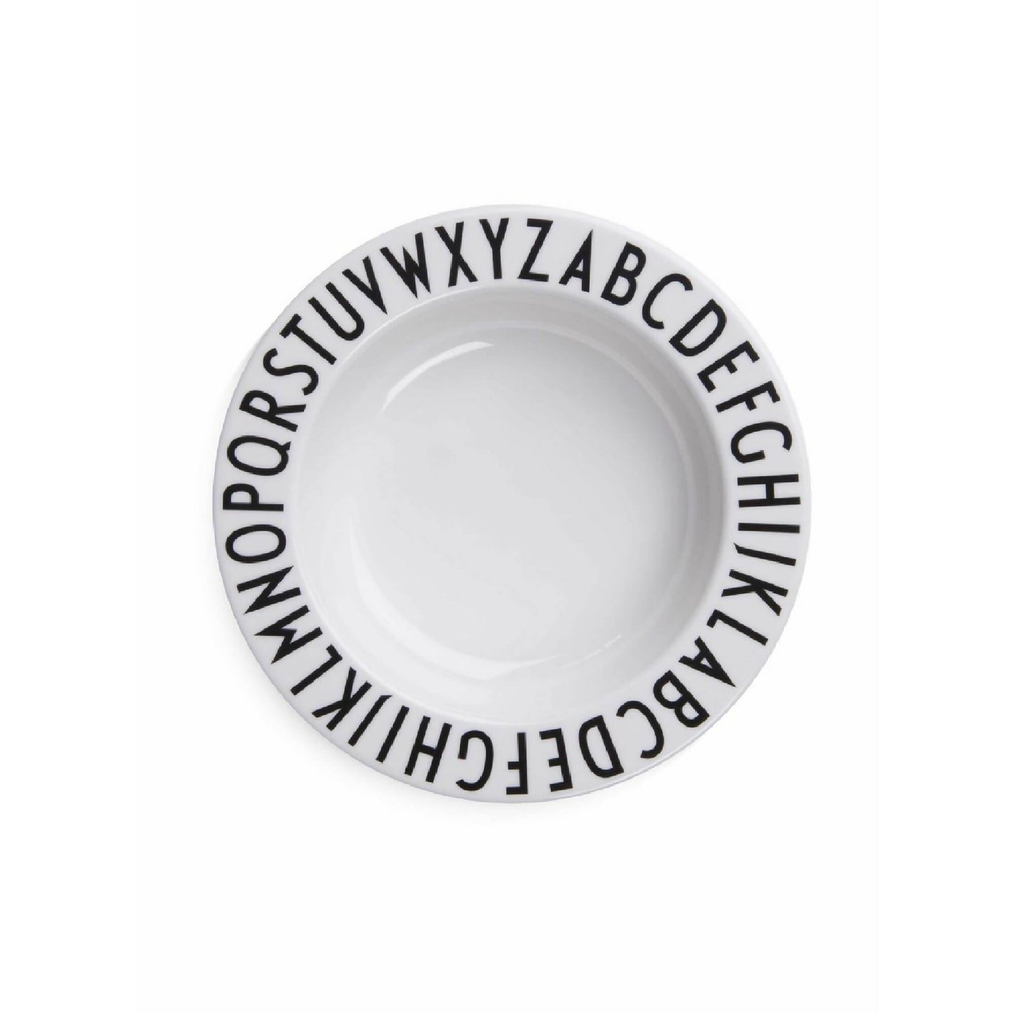 Plato Hondo Melamina1#Blanco