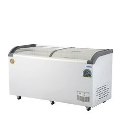 Freezer Tapa de Vidrio Semi Curva 500 litros CTV-520Q3#Blanco
