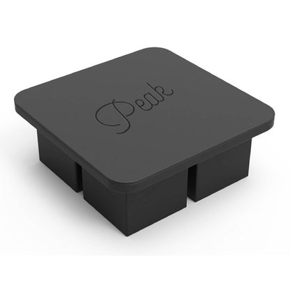 Cubetera 4 Hielos con Tapa Extra Large Ice5#Negro