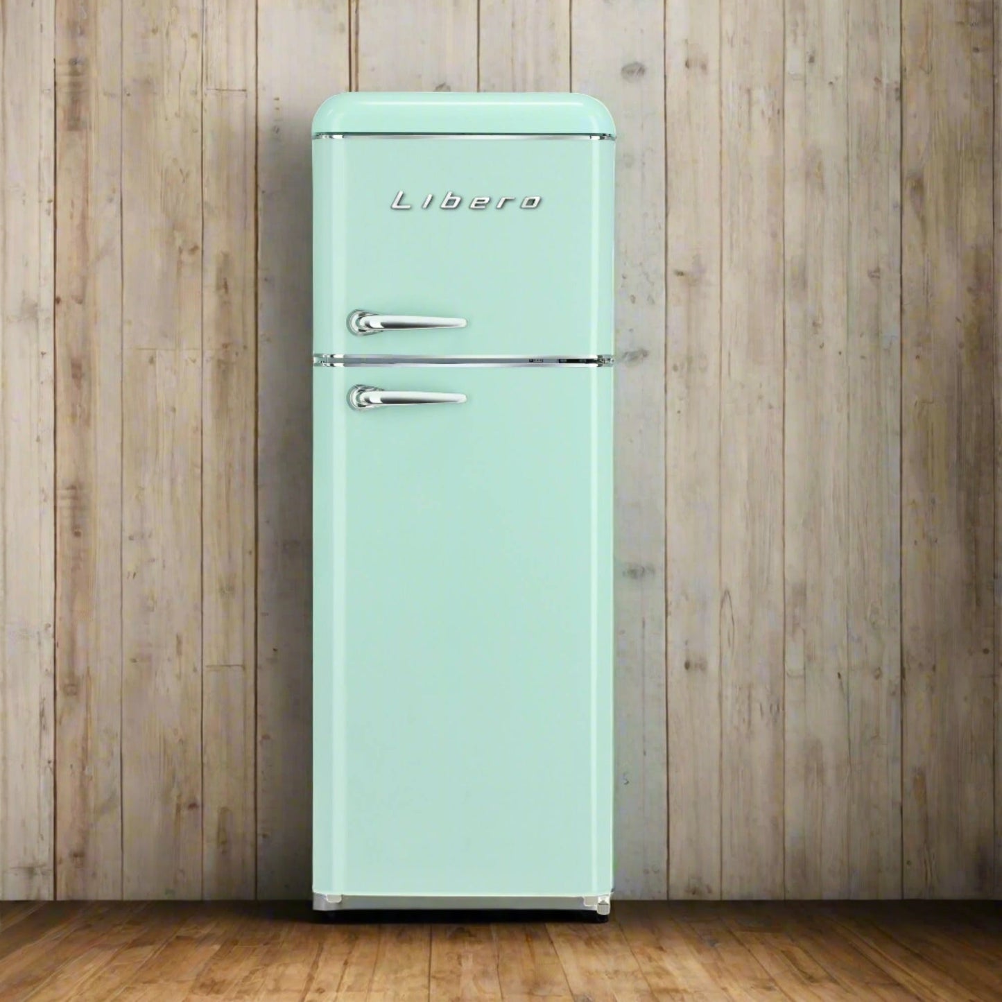 Refrigerador Top Freezer Retro LRT-210DFMR 203 Lts Libero1#Menta