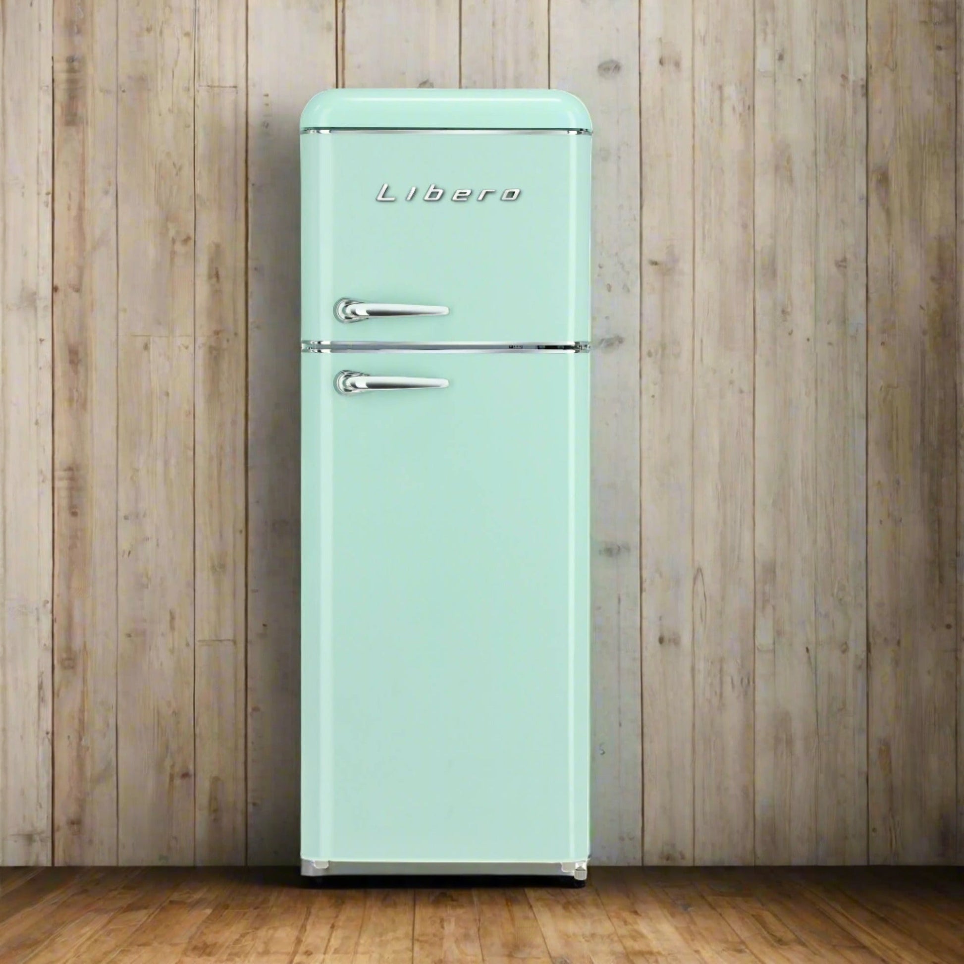 Refrigerador Top Freezer Retro LRT-210DFMR 203 Lts Libero1#Menta