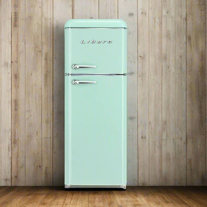 Refrigerador Top Freezer Retro LRT-210DFMR 203 Lts Libero1#Menta