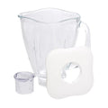 Vaso de Vidrio Tipo Trébol con Tapa Oster1#Blanco