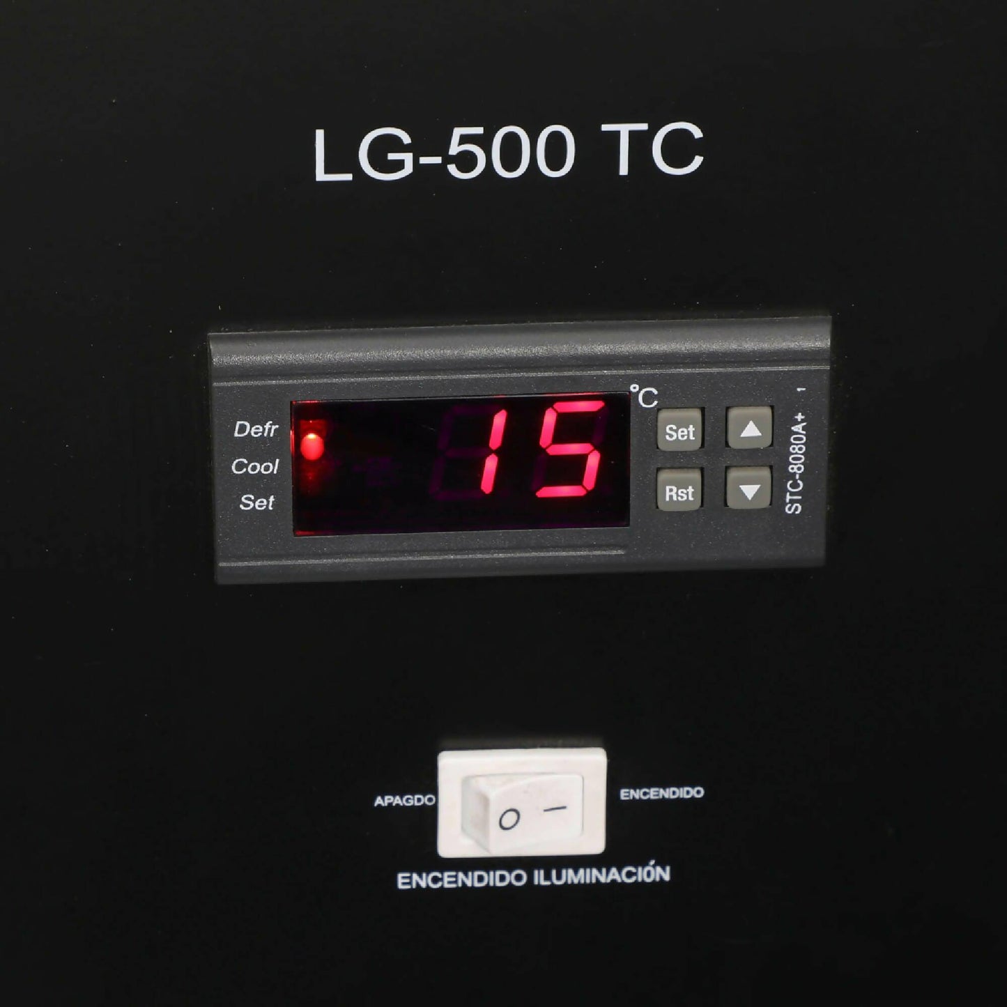 Visi-Cooler Turbo Cooling 1 Puerta 500 Litros LG-500TC5#Negro