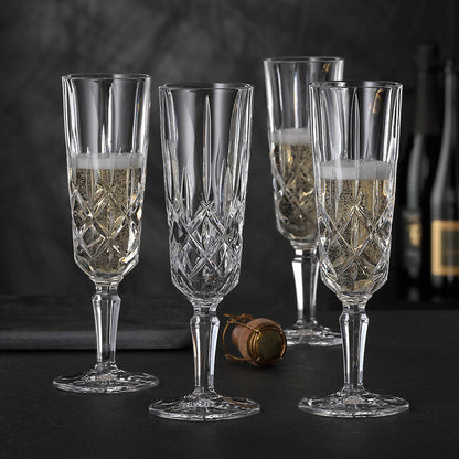 Set 4 Copas Noblesse Champagne1#Sin Color