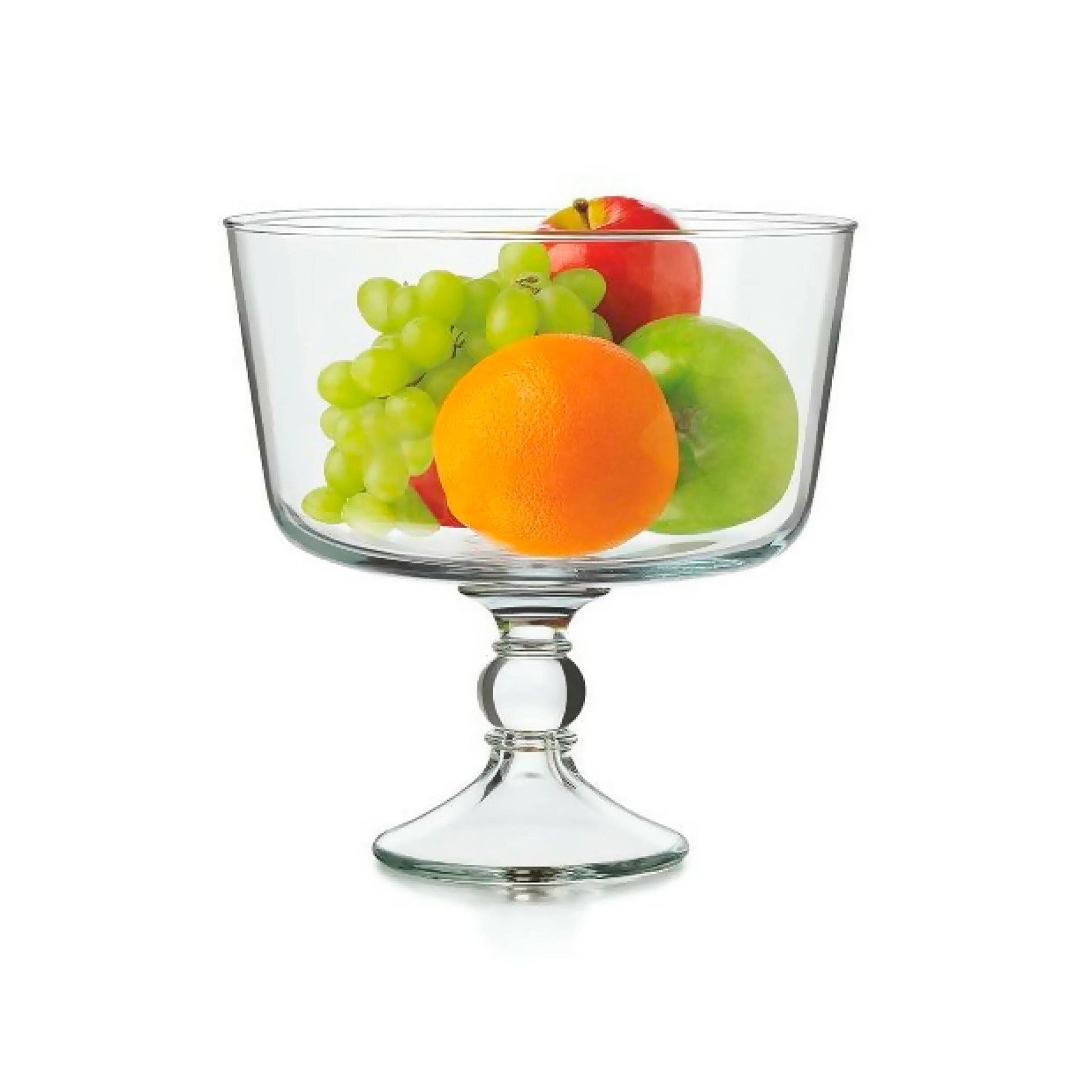 Fuente Frutera Vidrio 23 cm2#Sin Color