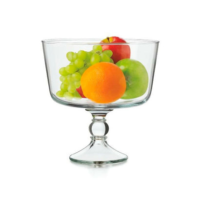 Fuente Frutera Vidrio 23 cm2#Sin Color