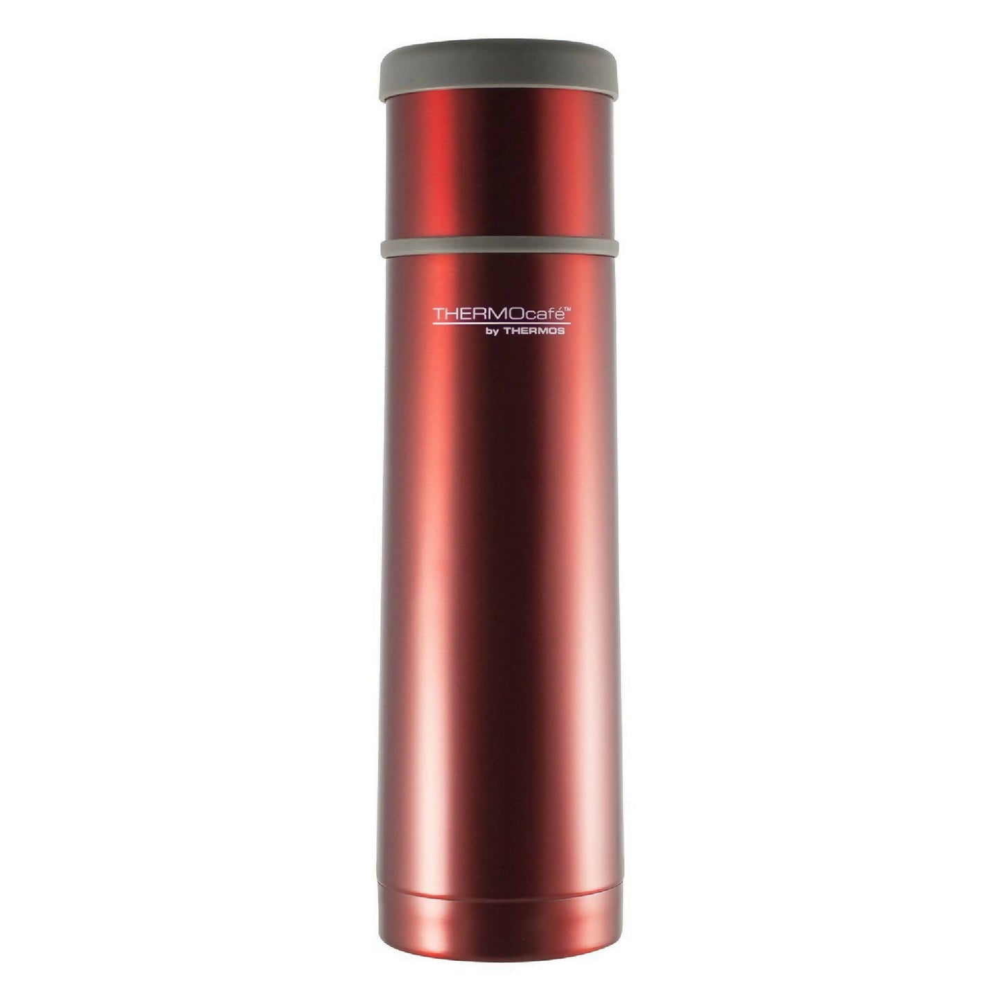 Termo Líquido Tapa Plana Acero Inoxidable 1 Lt2#Rojo
