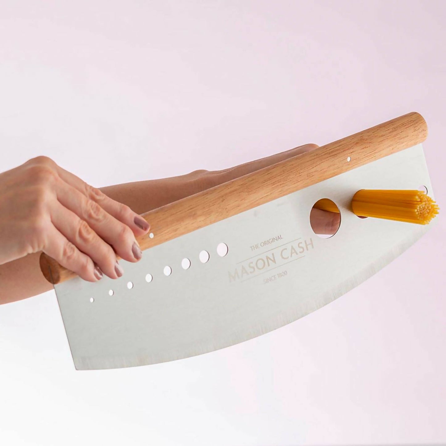 Cortador Pizza Mezzaluna Innovative Kitchen Mason Cash2#Acero