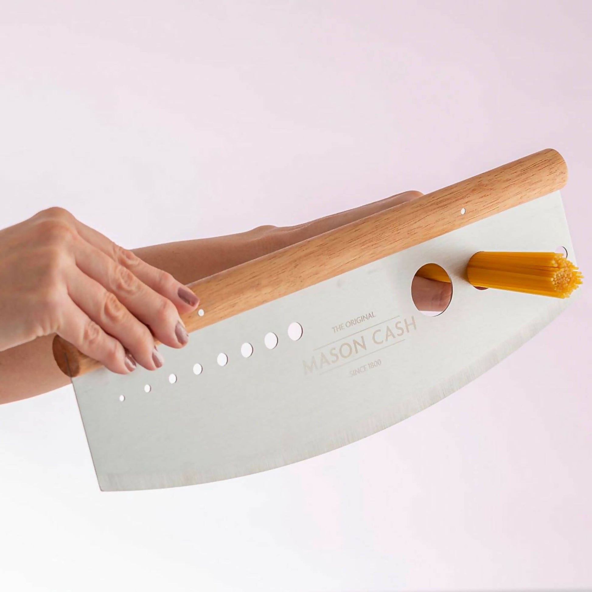 Cortador Pizza Mezzaluna Innovative Kitchen Mason Cash2#Acero